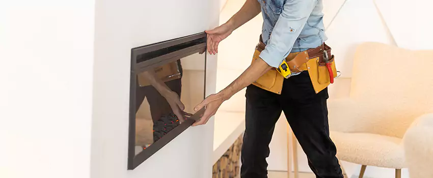 Metal Fireplace Installation in Walla Walla, Washington
