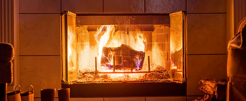Mendota Hearth Landscape Fireplace Installation in Walla Walla, Washington