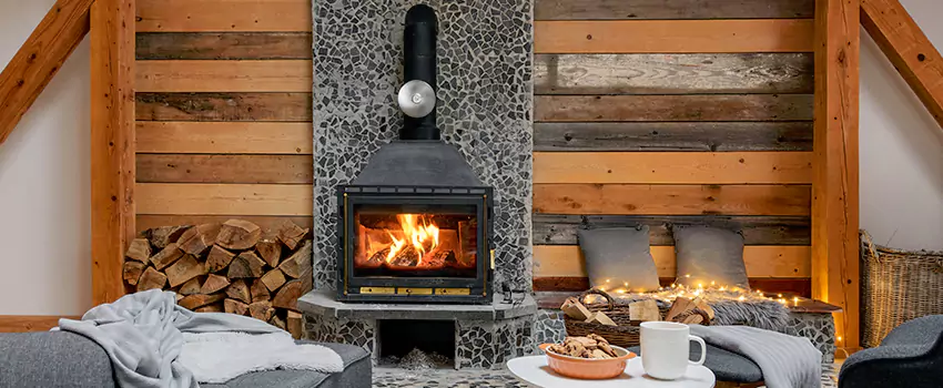 Thelin Hearth Products Direct Vent Gas Stove Fireplace Inspection in Walla Walla, Washington
